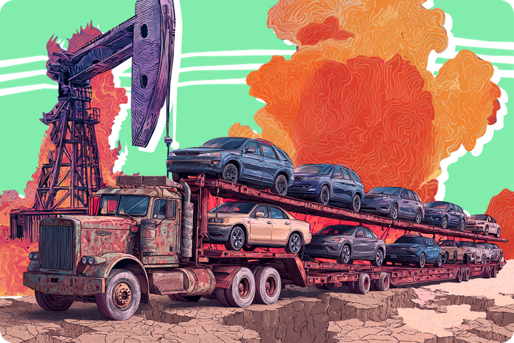 Дефицит и рост цен: что ждет авторынок России из-за ближневосточного кризиса